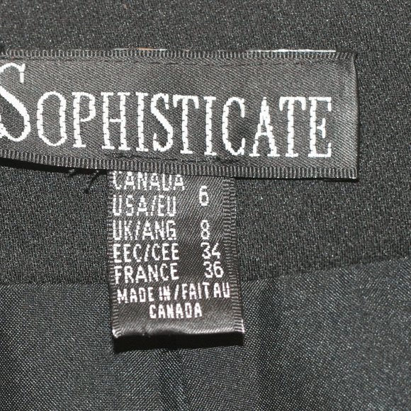 Long Black Gown with Embroidery & Matching Jacket - Picture 9 of 9